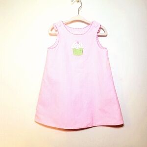 Reversable Gingham Jumper Dress